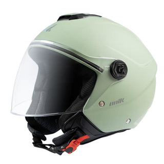 Casco Jet Unik Vertex - verde oliva