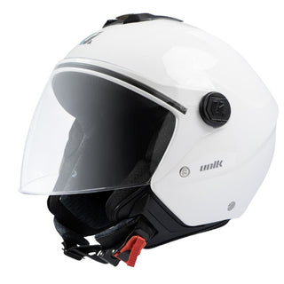 Casco Jet Unik Vertex - blanco