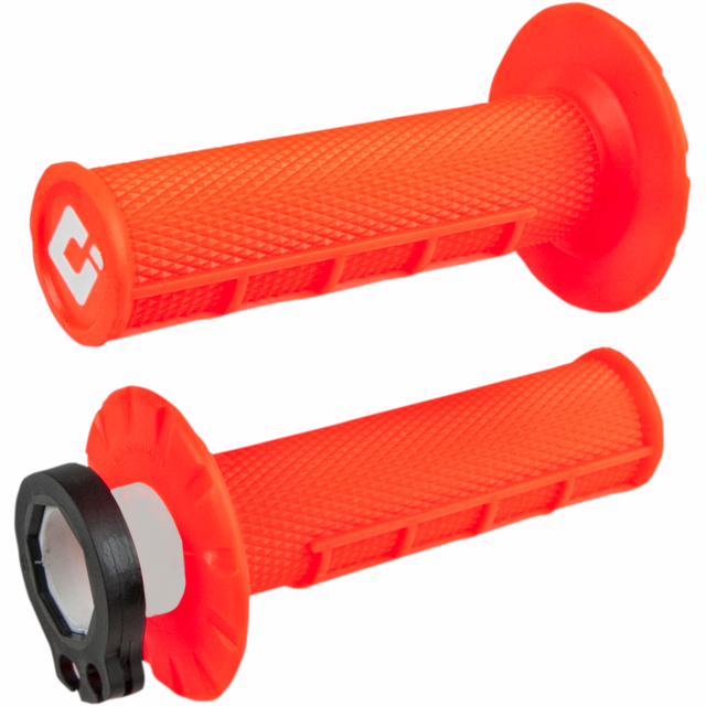 MX V2 Lock-On Half-Waffle Grips ODI