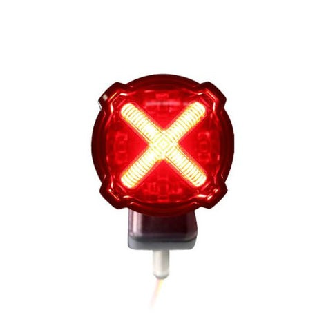 Piloto trasero con función de luz de freno LED GT-02S Koso HB036000