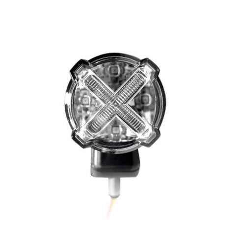 Piloto trasero con función de luz de freno LED GT-02S Koso - transparente HB036100