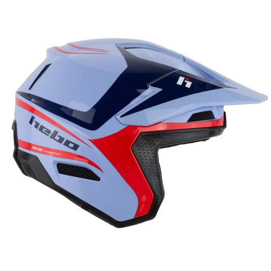 Casco trial Hebo Zone Pro - azul
