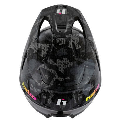Casco trial Hebo Zone Pro Camo - negro