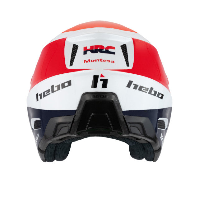 Casco trial Hebo Zone Pro Montesa Team - blanco