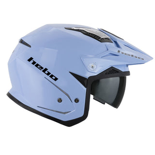 Casco trial Hebo Zone 5 monocolor - azul