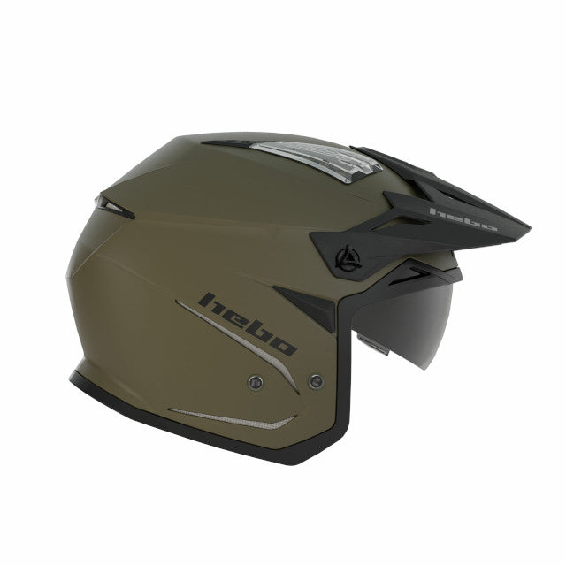 Casco trial Hebo Zone 5 duo - verde