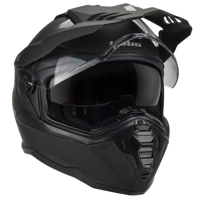 Casco cross Hebo XP22 Transam - negro mate