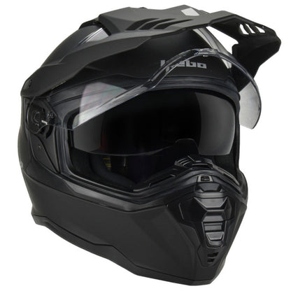 Casco cross Hebo XP22 Transam - negro mate