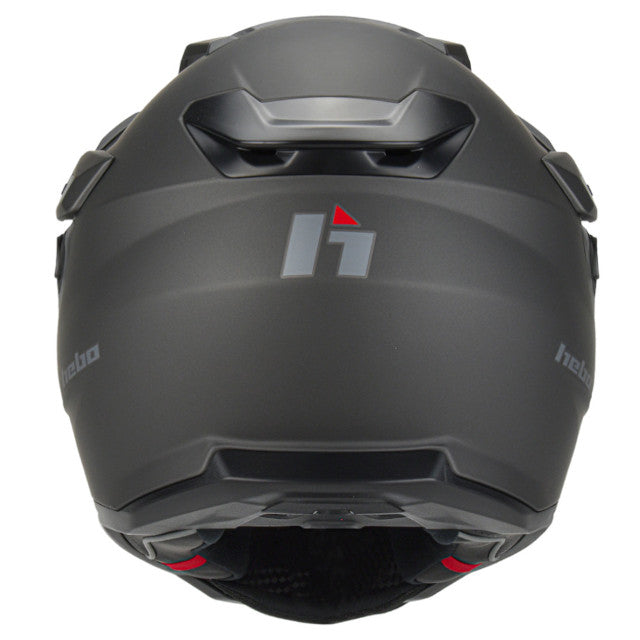 Casco cross Hebo XP22 Transam - titanio mate