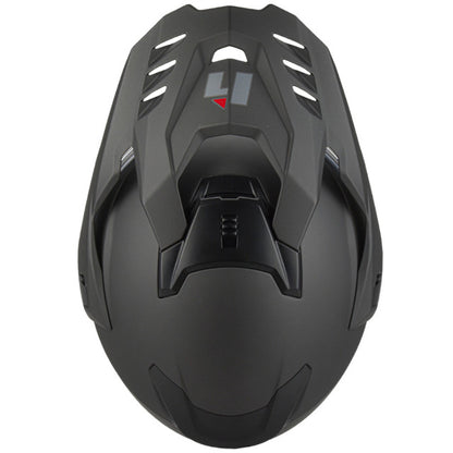 Casco cross Hebo XP22 Transam - titanio mate