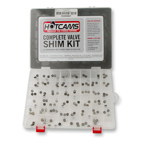 Pastillas de reglaje Off-Road Yamaha / Honda / Suzuki / Kawasaki 250 Hot Cams HCSHIM01