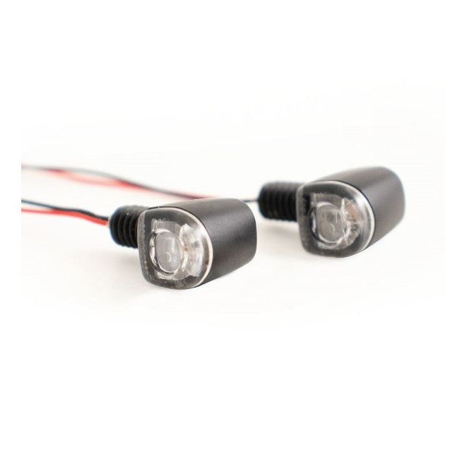 Intermitente y luz trasera Nano LED Koso - negro mate HE041100