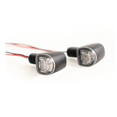 Intermitente y luz trasera Nano LED Koso - negro mate HE041100