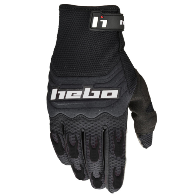 Luvas enduro Hebo Baggy II - preto