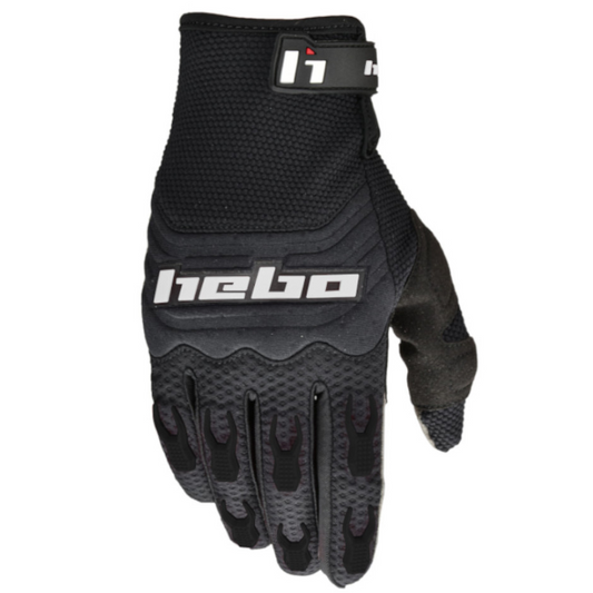 Guantes enduro Hebo Baggy II - negro