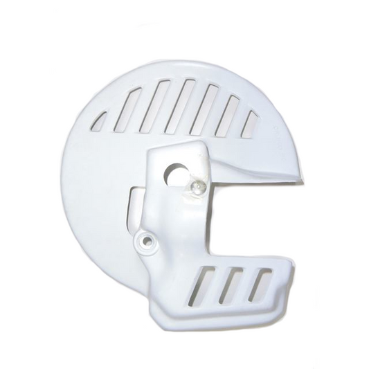 Protector disco delantero Honda CR 125 91 / 500 92-94 UFO - blanco HO02661-041