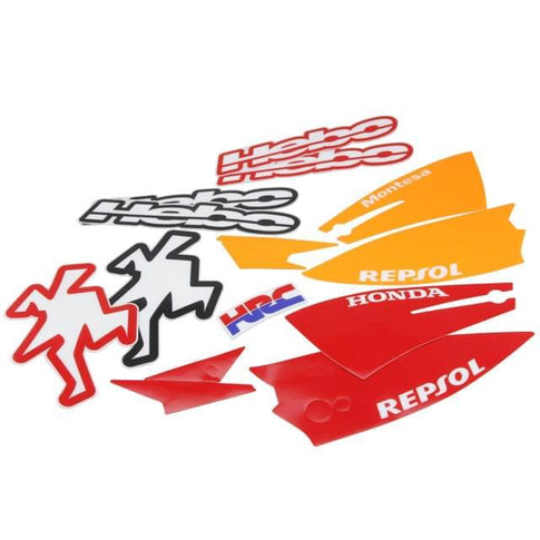 Kit de autocolantes para capacete Repsol Hebo