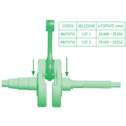 Cigüeñal DR Piaggio Liberty FC 1 125cc