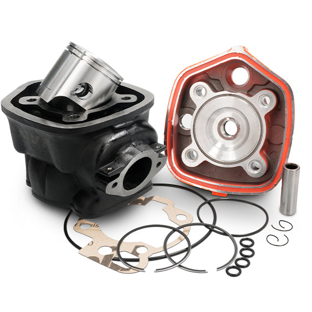 Cilindro MVT Iron Pro Max 90cc Derbi euro 3/4 carrera 45mm b.13mm IM213