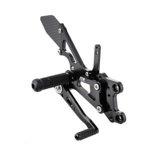 Foot rest multi-adjustable Honda CBR 1000 RR 04-07 / CBR 600 RR 03-06 ITR - black