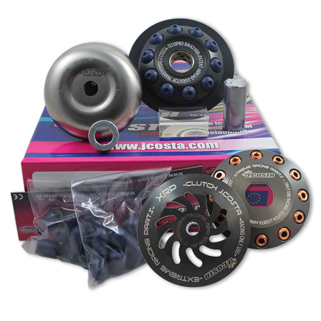 Competition variator and clutch kit Minarelli 50 engine J.Costa
