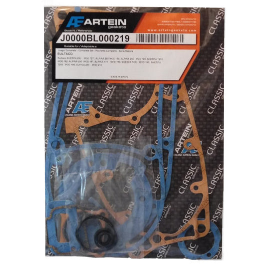 Juego de juntas motor Bultaco 250 Alpina / Sherpa Artein