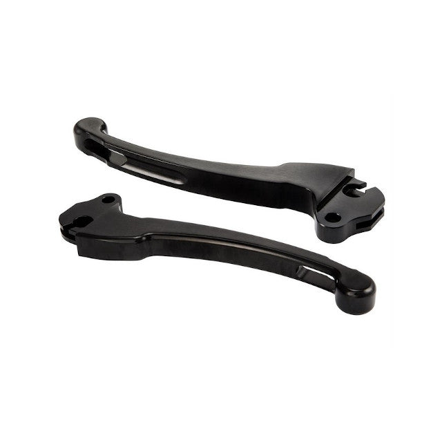 Black levers CNC Vespa Primavera/Super/SL/200/T5 SIP