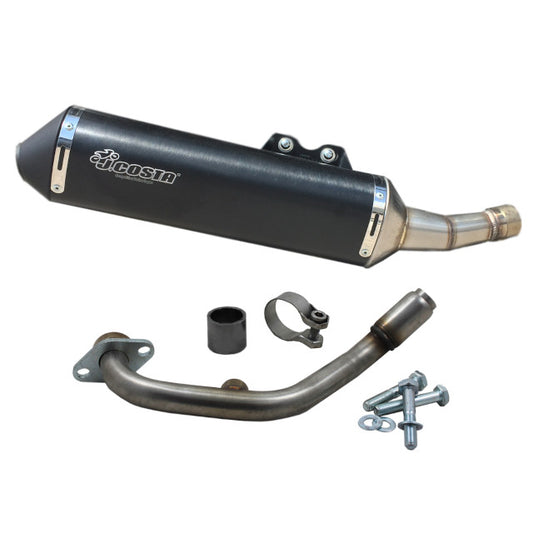 Exhaust Aprilia Atlantic 125 S / Piaggio X8 125-200 04-12 Racing J.Costa