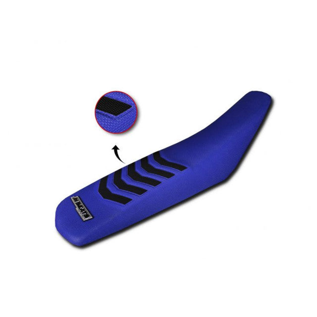 Funda asiento Yamaha YZ 85 15-21 JN Seats Grip azul-negro