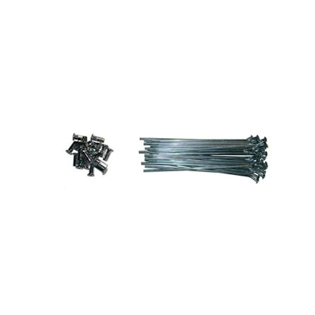 Kit de radios rueda delantera 14" Pitbike YCF Factory SP2/SP3 JR14-15.0-8K