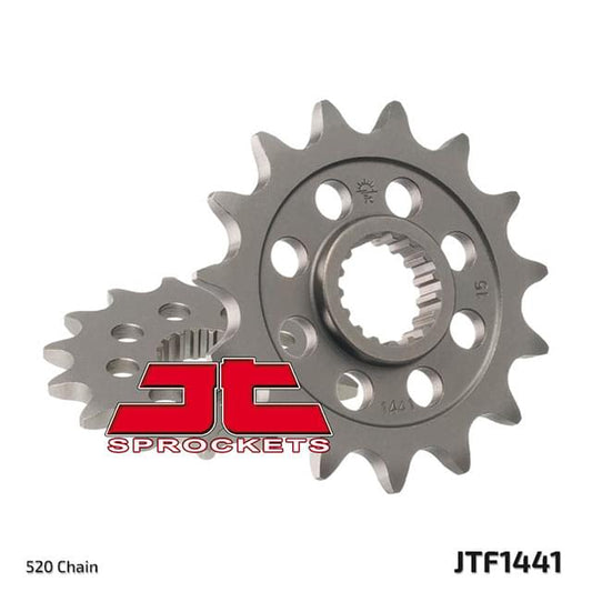 Piñon de acero Suzuki RMZ 450 2005-12 / RMX 450 2010-17 Z-15 JT Sprockets