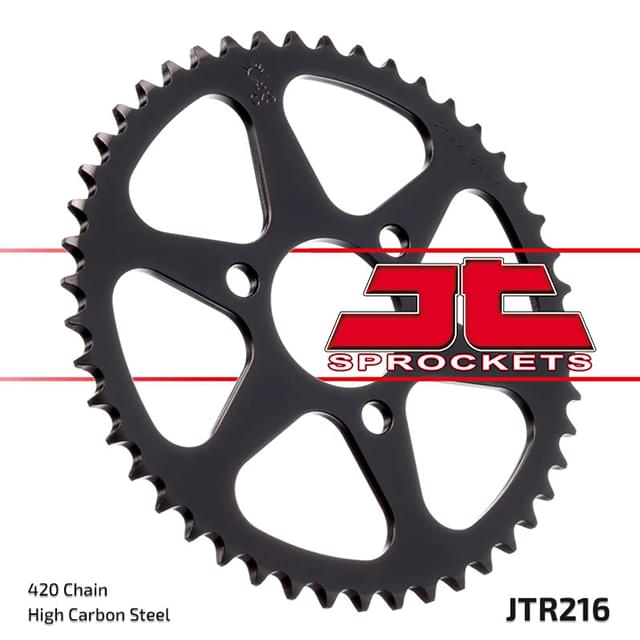 Corona JT 216 de acero con 36 dientes NSR 50 / NSR 75 JTR216.36