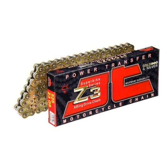 Cadena GS525Z3 118 X-Ring con enganche remache JT Sprockets