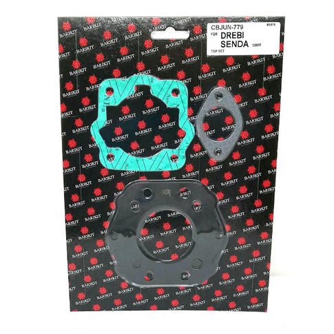 Pochette de joints cylindre Derbi Euro 2 d=50mm Barikit Culasse à plot