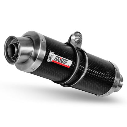 Échappement MIVV Slip-On GP Kawasaki Z 750 07-14 - carbone (CE)