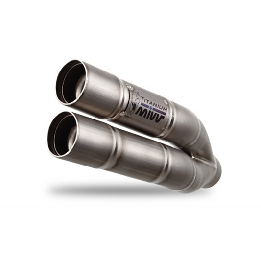 Escape MIVV Slip-On Double Gun Kawasaki Z 750 07-14 - preto