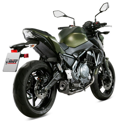 Échappement MIVV complet Delta Race Kawasaki Z650 >17 (CE) - noir