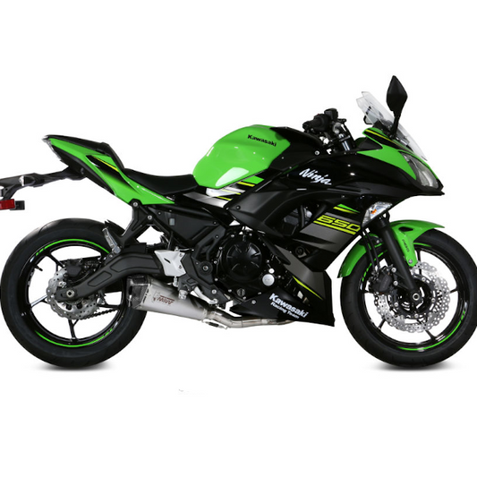 Échappement MIVV complet Delta Race Kawasaki Z650 >17 (CE) - carbone