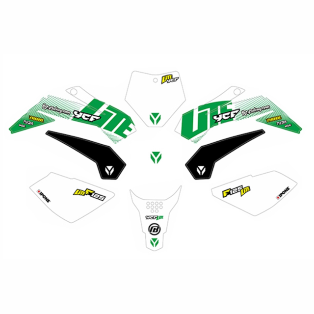 Kit de adhesivos completo YCF Lite F125 2022 KD125L2022