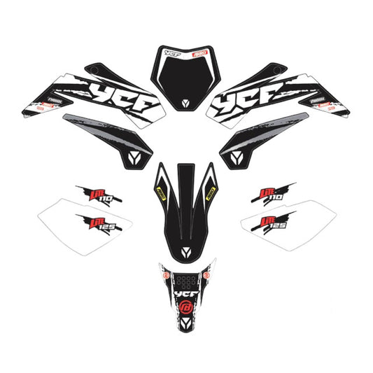 Kit de adhesivos completo YCF Lite F125 2023 KD125L2023