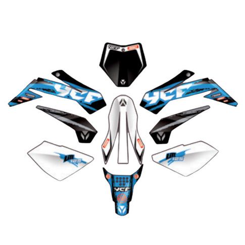 Kit de adhesivos completo YCF Lite F125 2024 KD125L2024