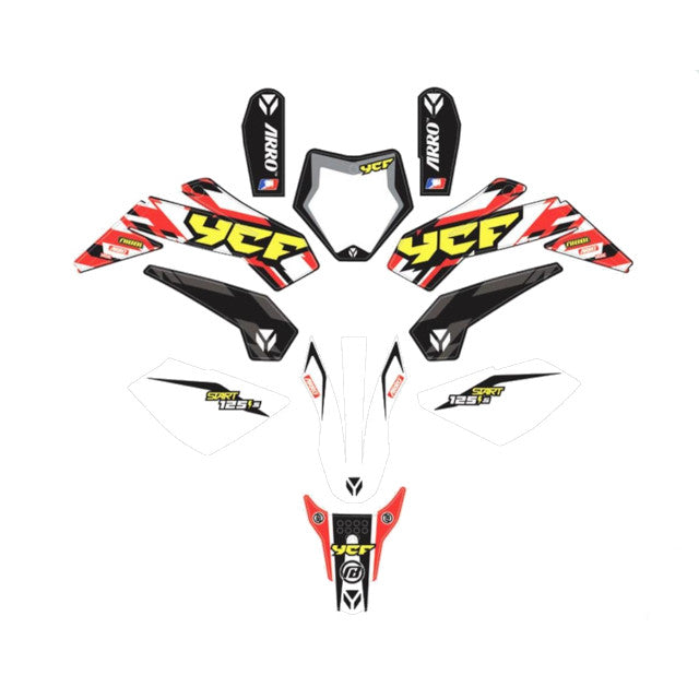 Kit de adhesivos completo YCF Start F125SE 2023 KD125SE2023