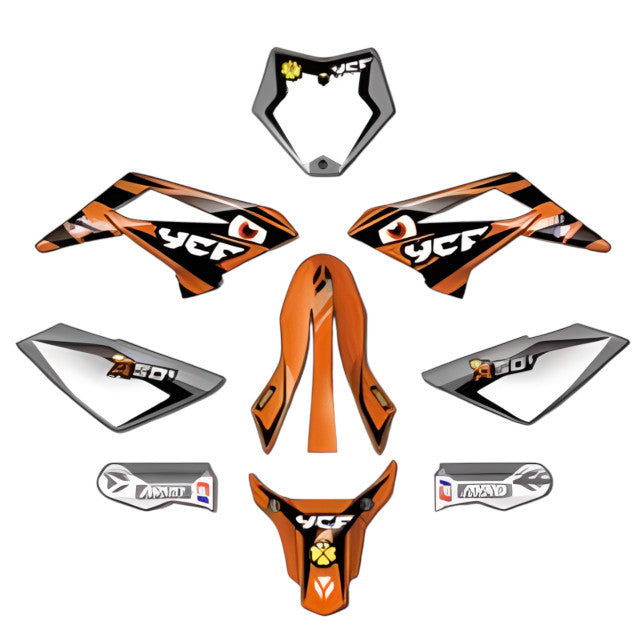 Kit de adhesivos completo YCF 50A 2024 KD50A2024