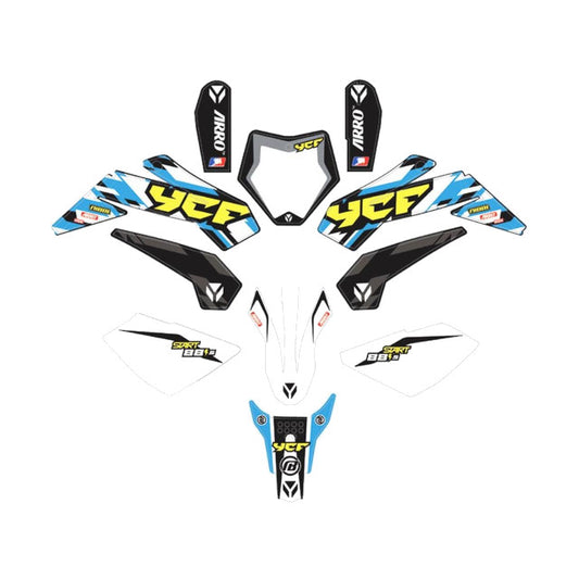 Kit de adhesivos completo YCF Start F88SE 2023 KD88SE2023