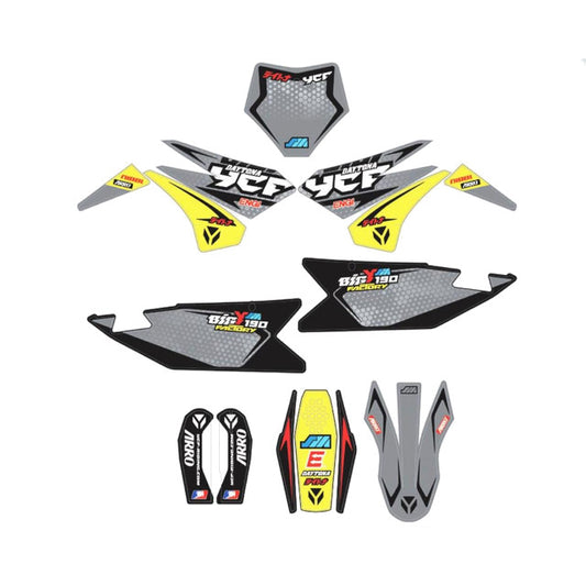 Kit de adhesivos completo YCF Bigy Daytona SM190 2023 KDBIGYSM19023