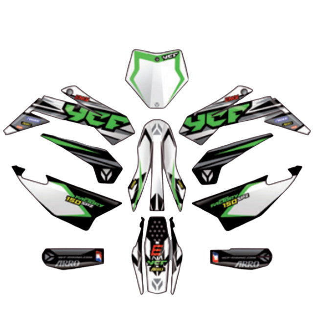 Kit de adhesivos completo YCF SP2 2024 KDSP22024