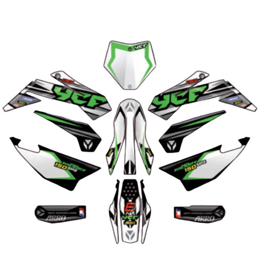 Kit de adhesivos completo YCF SP2 2024 KDSP22024