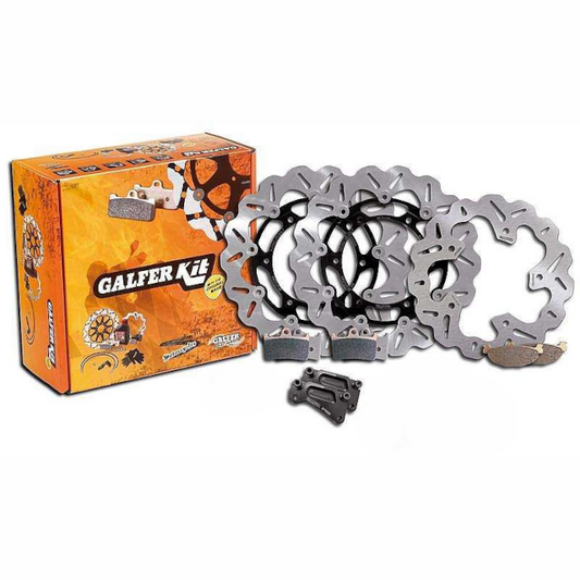 Oversize Front and Rear Brake Kit Yamaha T-Max 530 >2014 Galfer