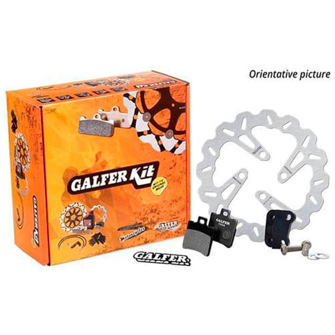 Kit discos de freno oversize delantero y trasero Yamaha T-Max 530 >2015 Galfer KG495BFS