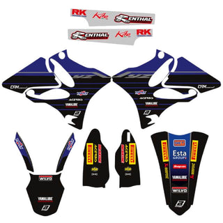 Kit de adhesivos Yamaha YZ 125-250 / YFZ 250 Blackbird